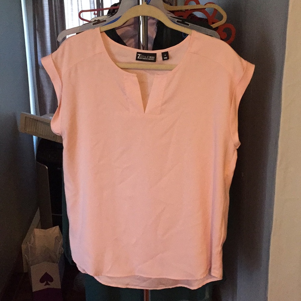 Pink blouse